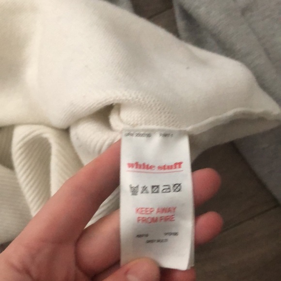 Selling a cream/grey sweater from White Stuff in the UK! Great condition - Picture 3 of 3